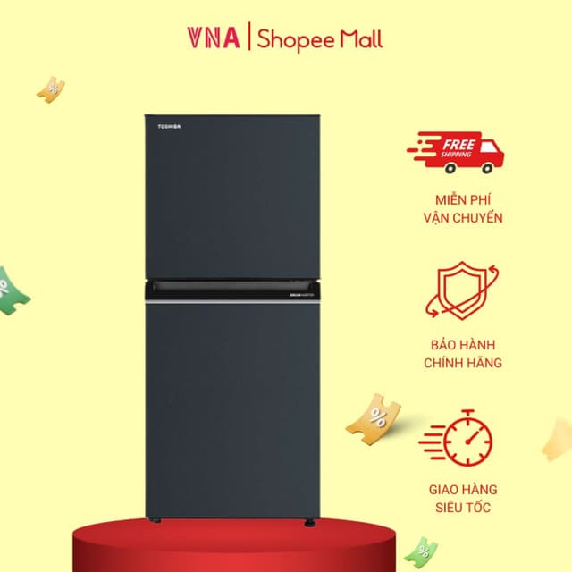 Tủ lạnh Toshiba Inverter 180 lít GR-RT234WE-PMV(52) - Miễn phí giao hàng và lắp đặt - Ảnh 10