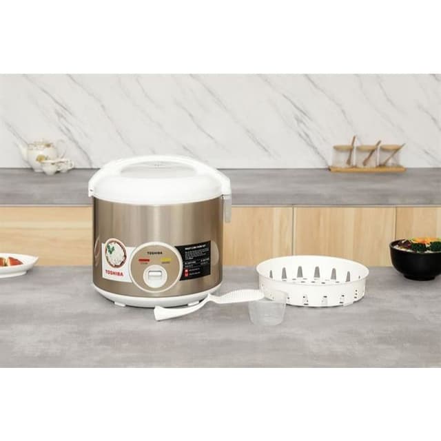 [CHÍNH HÃNG] Nồi cơm nắp gài Toshiba 1.8 lít RC-18JH1TVN(N) - Ảnh 5