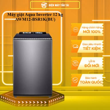 So sánh giá AWM12-BSR1K(BU) - Máy giặt Aqua Inverter 12 kg AWM12-BSR1K(BU) - GIAO TOÀN QUỐC rẻ nhất?