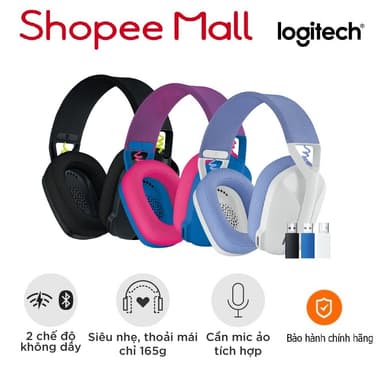 So sánh giá Tai nghe gaming Bluetooth và Lightspeed Logitech G435 Mic ảo tích hợp PC Mobile PS5 - Bảo hành chính hãng rẻ nhất?