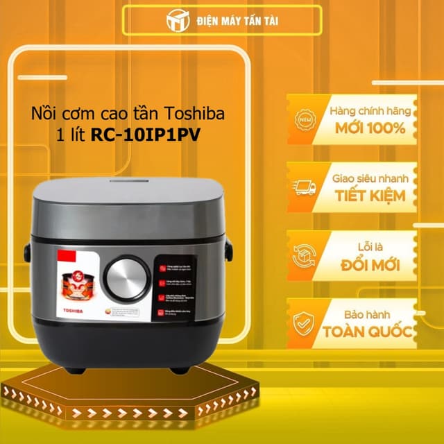 RC-10IP1PV - Nồi cơm cao tần Toshiba 1 lít RC-10IP1PV - GIAO TOÀN QUỐC - Ảnh 8