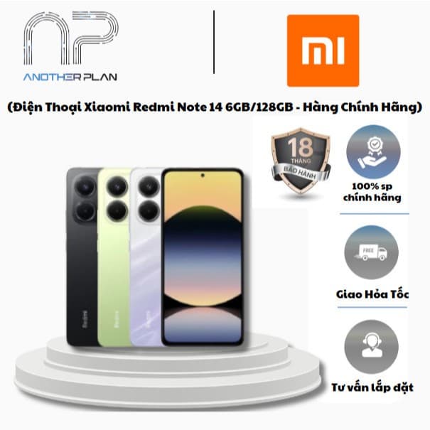 [Hàng Chính Hãng] Điện Thoại Xiaomi Redmi Note 14 6GB/128GB Chính Hãng, Bảo Hành 18 Tháng - Ảnh 8