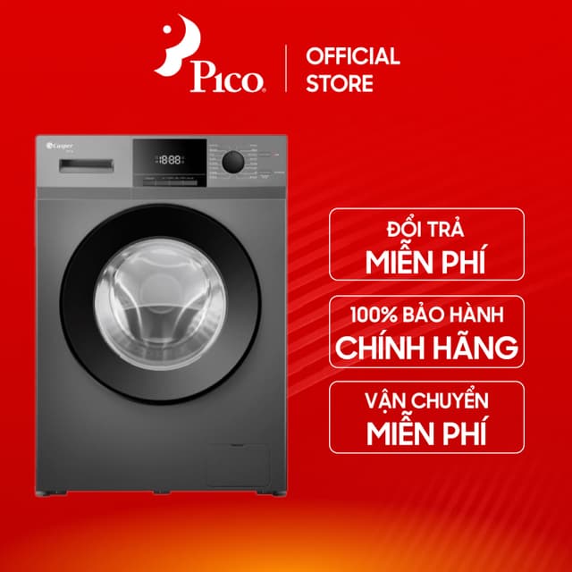 [Pico Official - Lắp đặt 0Đ HN HCM] Máy giặt lồng ngang Casper Inverter 9.5 kg WF-95VG5 - Ảnh 8