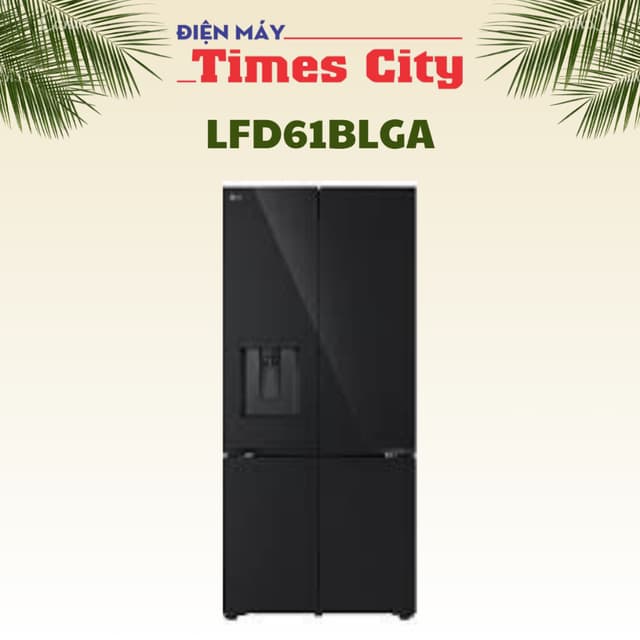 Tủ lạnh LG Inverter 607 lít Multi Door LFD61BLGA - Ảnh 1