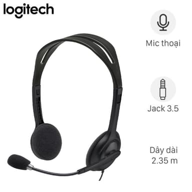 So sánh giá [SHIP HỎA TỐC] Tai nghe Chụp Tai Logitech H111 Chính Hãng rẻ nhất?