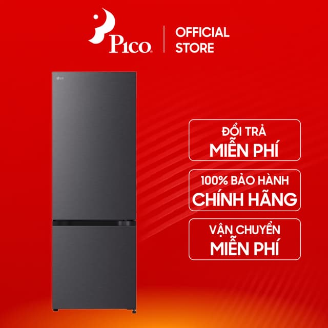 Tủ lạnh LG Inverter 335 lít LBB33BLM màu đen - Ảnh 6