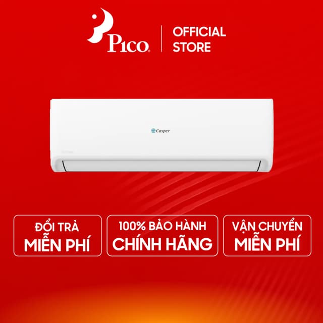 Điều hòa Casper 2 chiều Inverter 9000 BTU GH-09IS33/ QH-09IU36A - Máy lạnh Casper 2 chiều 1 HP chính hãng - Ảnh 3