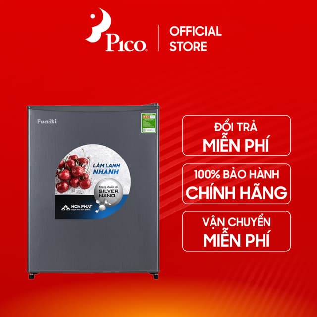 [Pico Official - Lắp đặt 0Đ HN HCM] Tủ lạnh mini Funiki 74 lít FR-71CD - Ảnh 1