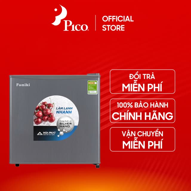 [Pico Official - Lắp đặt 0Đ HN HCM] Tủ Lạnh Mini Funiki 46 lít FR-51CD - Ảnh 2