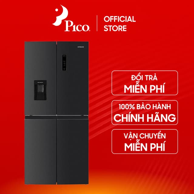 Tủ lạnh Hitachi Inverter 464 lít Multi Door HR4N7520DSWDXVN Có lấy nước ngoài - Bảo hành chính hãng 24 tháng - Ảnh 12