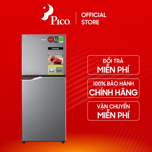 [Pico Official - Lắp đặt 0Đ HN HCM] Tủ lạnh Panasonic Inverter 170 lít NR-BA190PPVN - Ảnh 1