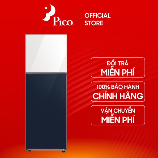[Pico Official - Lắp đặt 0Đ HN HCM] Tủ lạnh Samsung Inverter 305 lít Bespoke RT31CB56248ASV - Ảnh 2