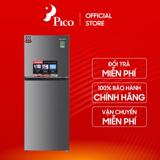 [Pico Official - Lắp đặt 0Đ HN HCM] Tủ lạnh Sharp Inverter 181 lít SJ-X198V-SL - Mới 2024 - Ảnh 7
