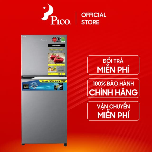 [Pico Official - Lắp đặt 0Đ HN HCM] Tủ Lạnh Panasonic NR-TV261APSV 234 Lít Inverter Màu Bạc - Ảnh 4