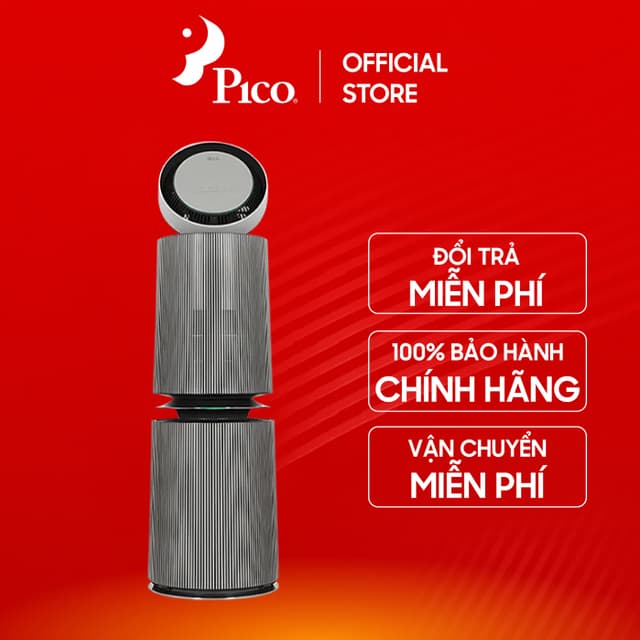 Máy lọc không khí LG PuriCare 360 Alpha Double AS10GDBY0.ABAE 72W - Ảnh 1