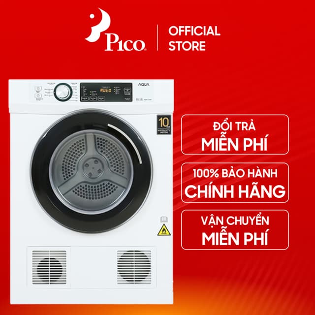 [Pico Official - Lắp đặt 0Đ HN HCM] Máy sấy thông hơi Aqua 7 Kg AQH-V700FW - Ảnh 6