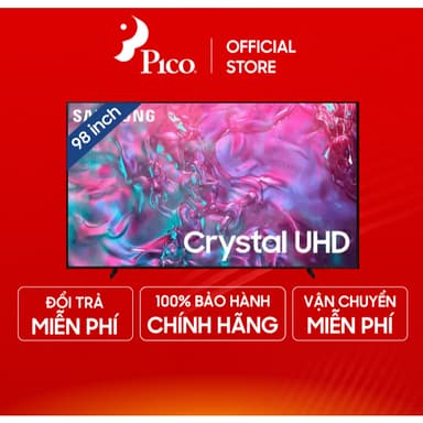 So sánh giá [Pico Official - Lắp đặt 0Đ HN HCM] Smart Tivi Samsung 4K Crystal UHD 98 inch UA98DU9000 - Mới 2024 rẻ nhất?