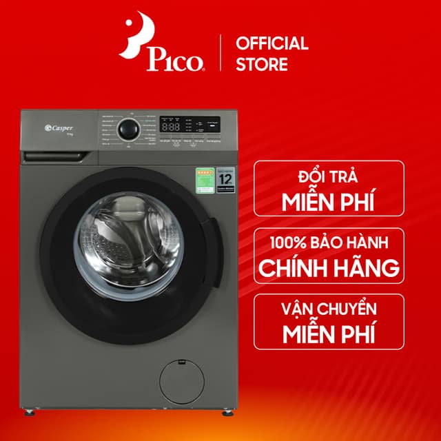 [Pico Official - Lắp đặt 0Đ HN HCM] Máy Giặt Casper Inverter 9 Kg WF-9VG1 / 9.5 Kg WF-95VG5 / 10.5 Kg WF-105VG5 - Ảnh 11