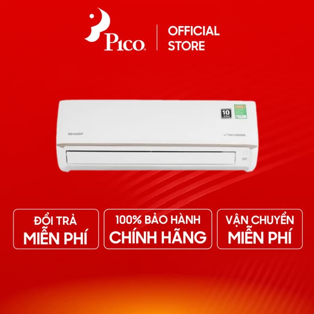 Máy lạnh Sharp Inverter 1 HP AH-X10CEWC - Điều hòa 9000 BTU tiết kiệm điện - BH 24 tháng - Ảnh 11