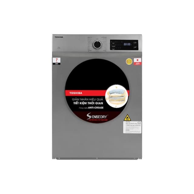 [CHÍNH HÃNG] Máy sấy thông hơi 7 kg Toshiba TD-H80SEV(SK) - Ảnh 8
