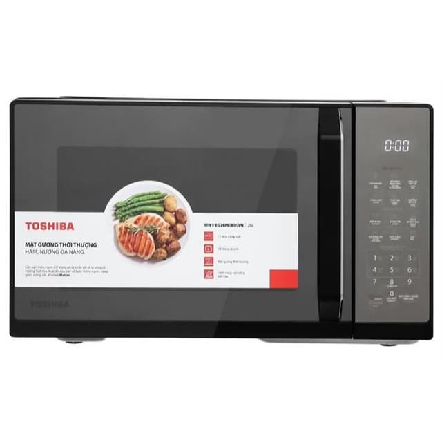 [CHÍNH HÃNG] Lò vi sóng có nướng Toshiba MW3-EG26PE(BM)VN 26 lít - Ảnh 4