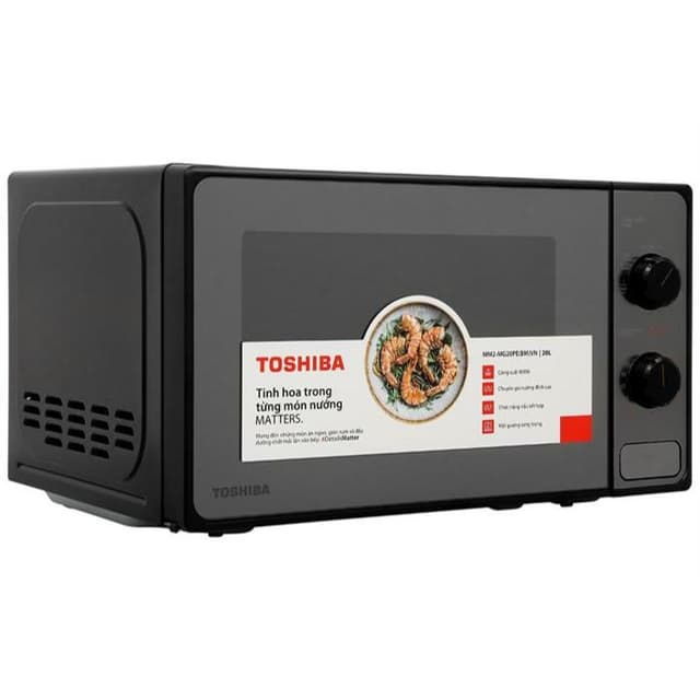 [CHÍNH HÃNG] Lò vi sóng có nướng Toshiba MM2-MG20PE(BM)VN 20 lít - Ảnh 6