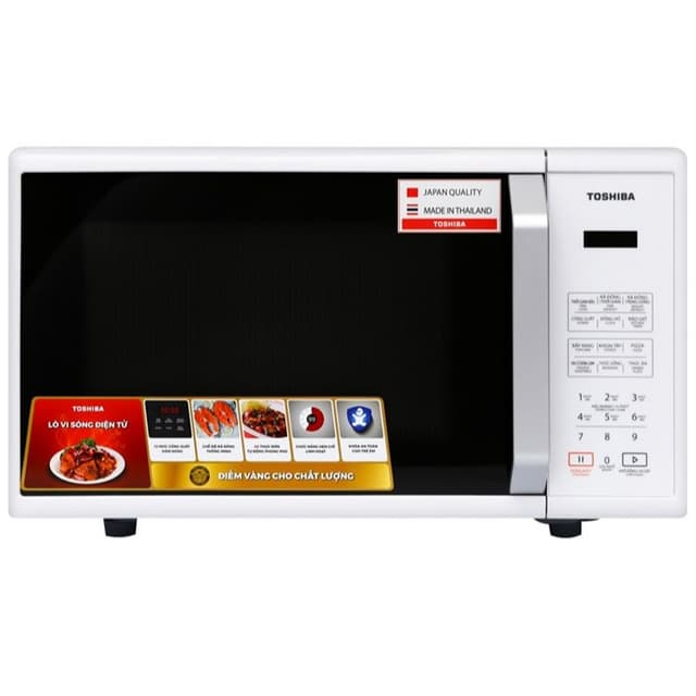 [CHÍNH HÃNG] Lò vi sóng Toshiba ER-SS23(W1)VN 23 lít - Ảnh 1