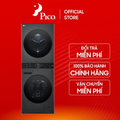 So sánh giá Tháp giặt sấy LG WashTower Inverter giặt 14 kg - sấy 10 kg WT1410NHB rẻ nhất?