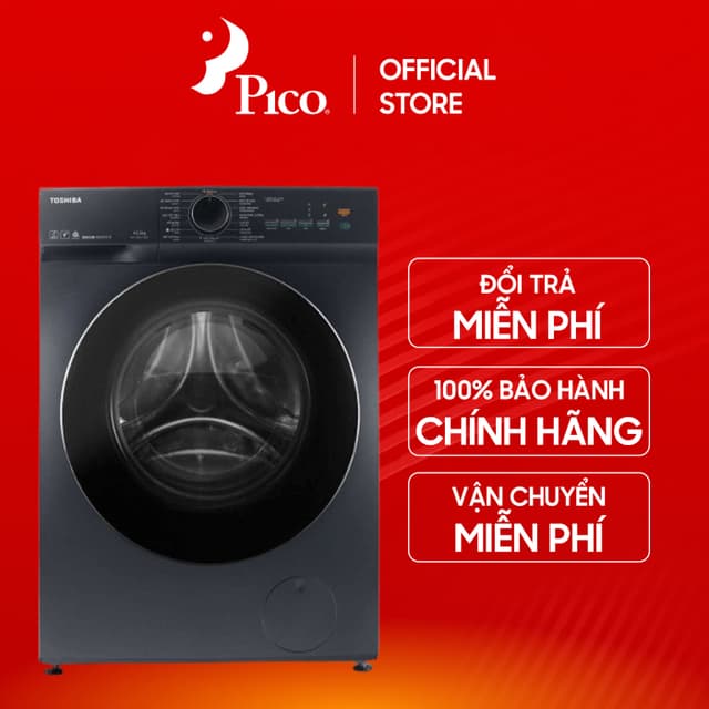 [Pico Official - Lắp đặt 0Đ HN HCM] Máy giặt Toshiba Inverter 10.5 kg TW-T21BU115UWV(MG) - Ảnh 12