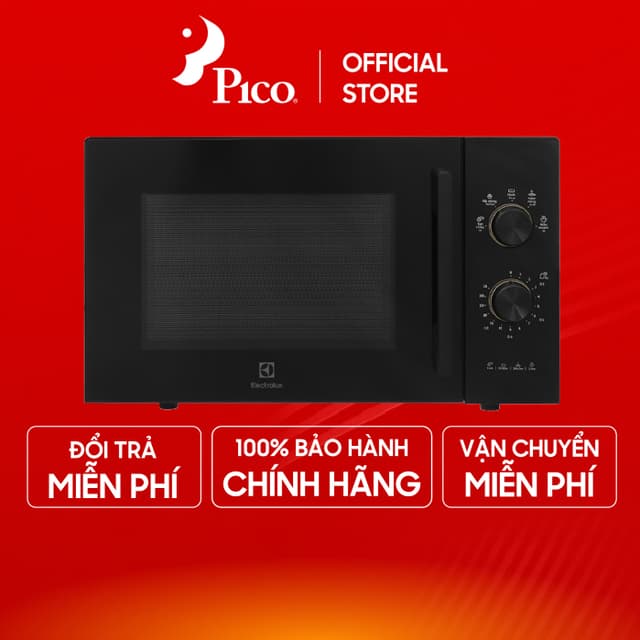 Lò vi sóng Electrolux EMM23K22B 23 lít - Bảo hành chính hãng 2 năm - Ảnh 5