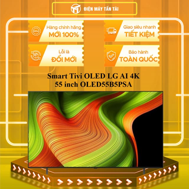 55B5PSA - Smart Tivi OLED LG AI 4K 55 inch OLED55B5PSA - - MIỄN PHÍ GIAO LẮP HCM - Ảnh 1
