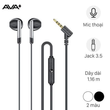 So sánh giá [SHIP HỎA TỐC[ Tai nghe Có dây EP AVA+ PC-25 Bảo Hành 12 Tháng rẻ nhất?