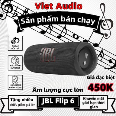 So sánh giá Loa Bluetooth JBL Flip 6 Pin Trâu 12 Tiếng, Bluetooth 5.1 Thẻ nhớ，ngoài trời,Âm lượng siêu lớn rẻ nhất?