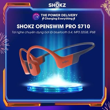 So sánh giá Tai Nghe Chuyên Dụng Bơi Lội Truyền Âm Thanh Qua Xương SHOKZ OPENSWIM PRO S710, Bluetooth 5.4, Kết Hợp MP3 32GB, IP68 rẻ nhất?