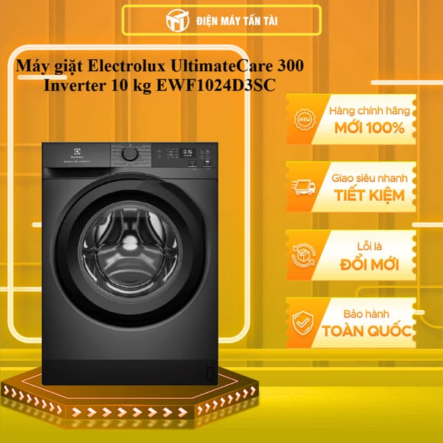 EWF1024D3SC - Máy giặt Electrolux UltimateCare 300 Inverter 10 kg - GIAO TOÀN QUỐC - Ảnh 7