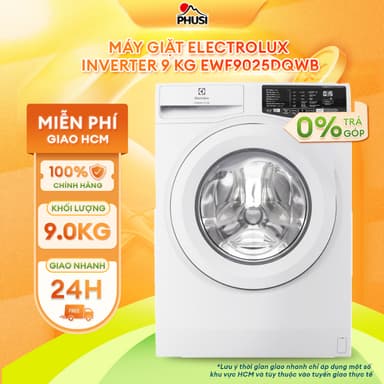 So sánh giá EWF9025DQWB [MIỄN PHÍ GIAO LẮP] Máy giặt Electrolux UltimateCare 100 Inverter 9 kg EWF9025DQWB rẻ nhất?