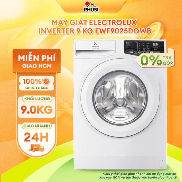 EWF9025DQWB [MIỄN PHÍ GIAO LẮP] Máy giặt Electrolux UltimateCare 100 Inverter 9 kg EWF9025DQWB - Ảnh 9