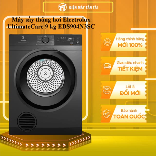 EDS904N3SC - Máy sấy thông hơi Electrolux UltimateCare 9 kg EDS904N3SC - GIAO TOÀN QUỐC - Ảnh 5
