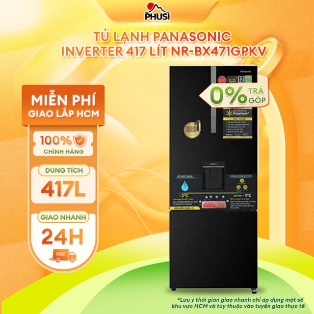 NR-BX471GPKV Tủ lạnh Panasonic Inverter 417 lít NR-BX471GPKV - [MIỄN PHÍ GIAO LẮP] - Ảnh 10