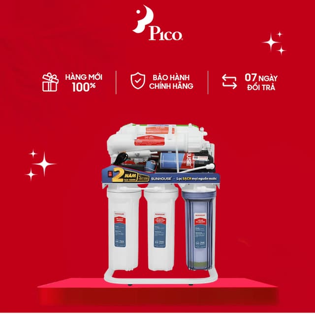 Máy lọc nước RO Sunhouse SHA88117KV 10 lõi - Ảnh 12