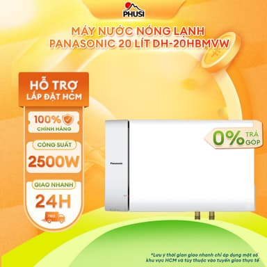 So sánh giá Máy nước nóng lạnh gián tiếp Panasonic 20 lít DH-20HBMVW - Hàng chính hãng rẻ nhất?