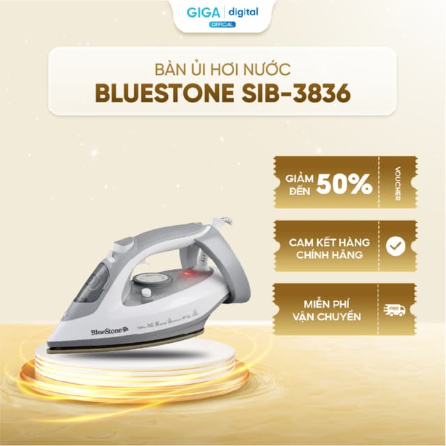 Bàn Ủi Hơi Nước BlueStone SIB-3836 0.32 Lít 2600-3100W - Ảnh 10