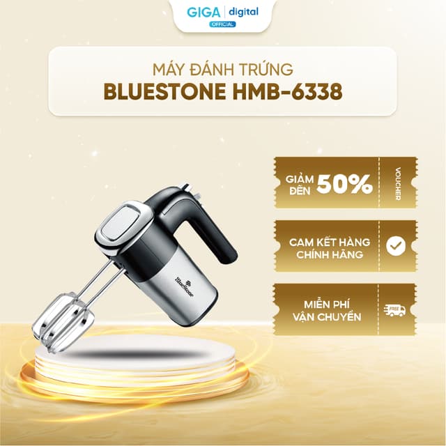 Máy đánh trứng BlueStone HMB-6338 - Công suất 400W - Ảnh 7
