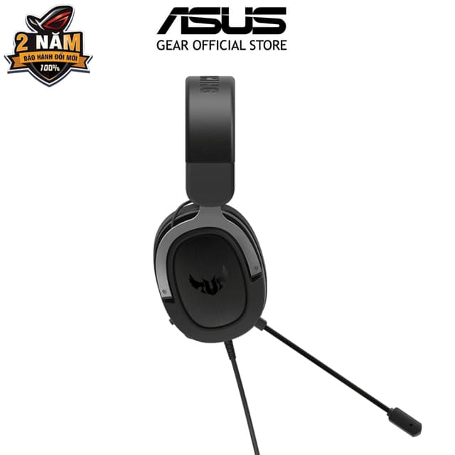 Tai nghe gaming TUF GAMING H3 (Màu xám) âm thanh vòm 7.1 - Ảnh 5