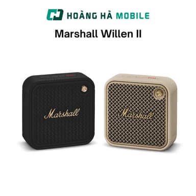 So sánh giá Loa Bluetooth Marshall Willen II - Chính Hãng ASH rẻ nhất?