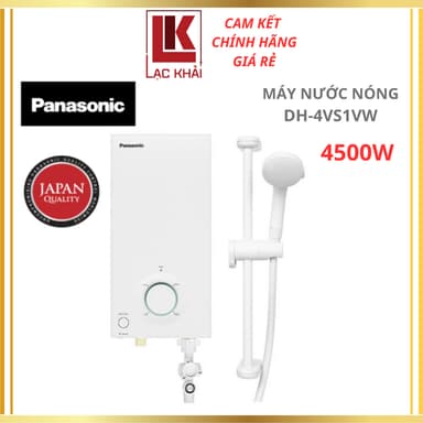 So sánh giá Máy nước nóng trực tiếp Panasonic 4500W DH-4VS1VW / DH-4VP1VW (có bơm) - Hàng chính hãng rẻ nhất?