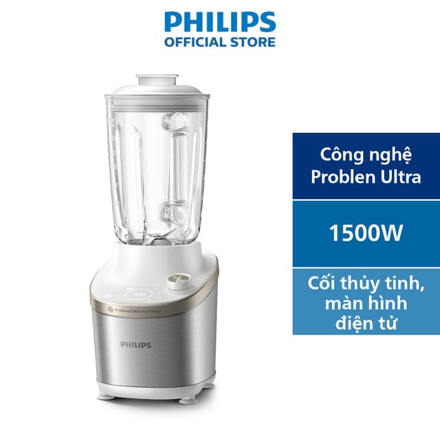 [Livestream] Máy Xay Sinh Tố Philips HR3760/01 ProBlend Ultra Xay tốc độ cao, màn hình kỹ thuật số - Hàng Chính Hãng - Ảnh 7