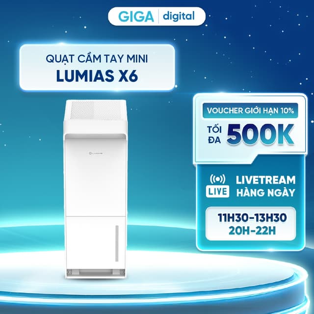 Máy hút ẩm Lumias LMD-20L - Thể tích hút ẩm 20L - Diện tích sử dụng 20-40m2 - Ảnh 1