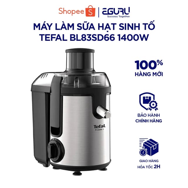 Máy ép trái cây Tefal ZE420D38 công suất 400W - Hàng chính hãng, bảo hành 24 tháng [HOẢ TỐC] - Ảnh 9