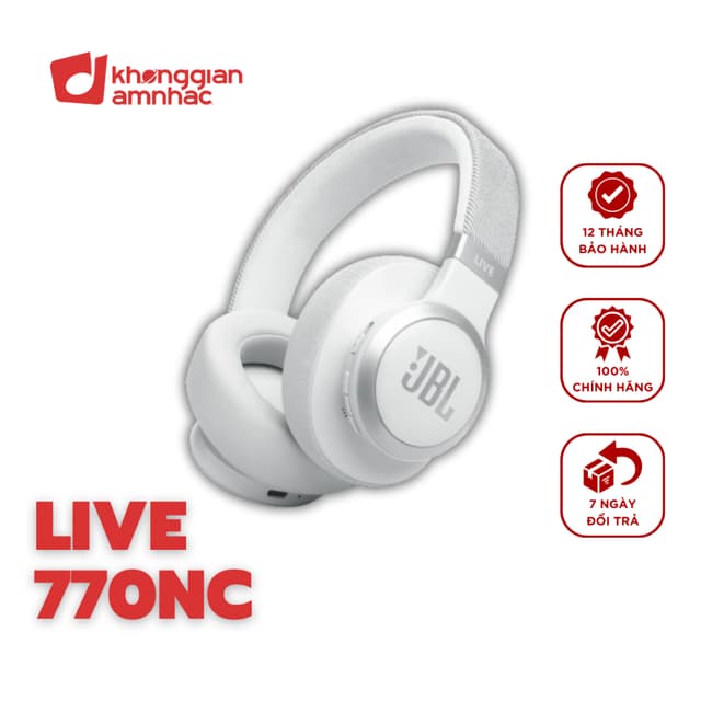 Tai nghe Bluetooth True Wireless JBL LIVE 770NC - Chính Hãng PGI - Ảnh 1